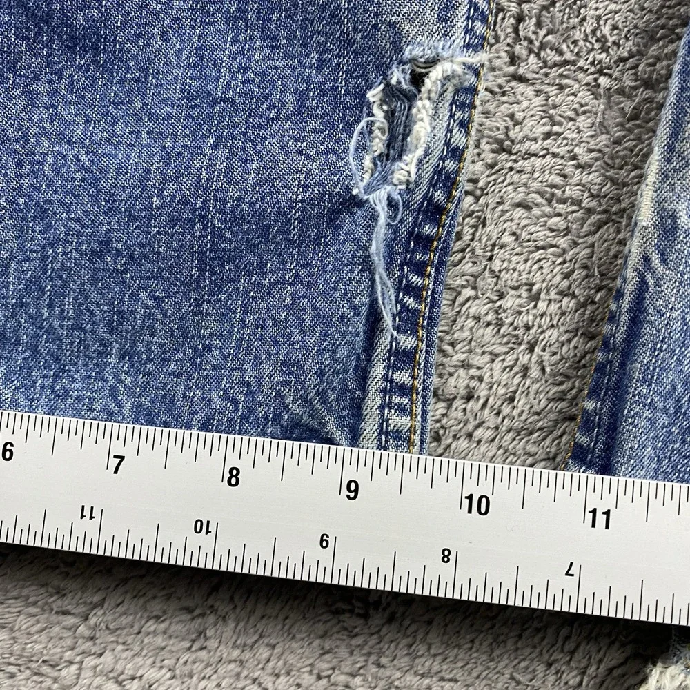 Levis 569 Loose Straight Jeans Mens 38x34 Blue Medium‎ Wash Mid Rise VTG